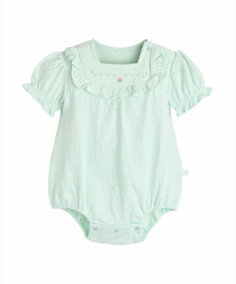 マチャット　ブラック　ロンパース 新品未使用 machatt バックタックロンパース ブラック M