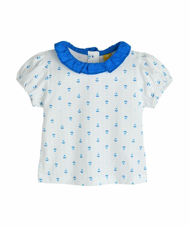 2点セット】ブルーミングTシャツ＆カバーオール | おしゃれな子供服