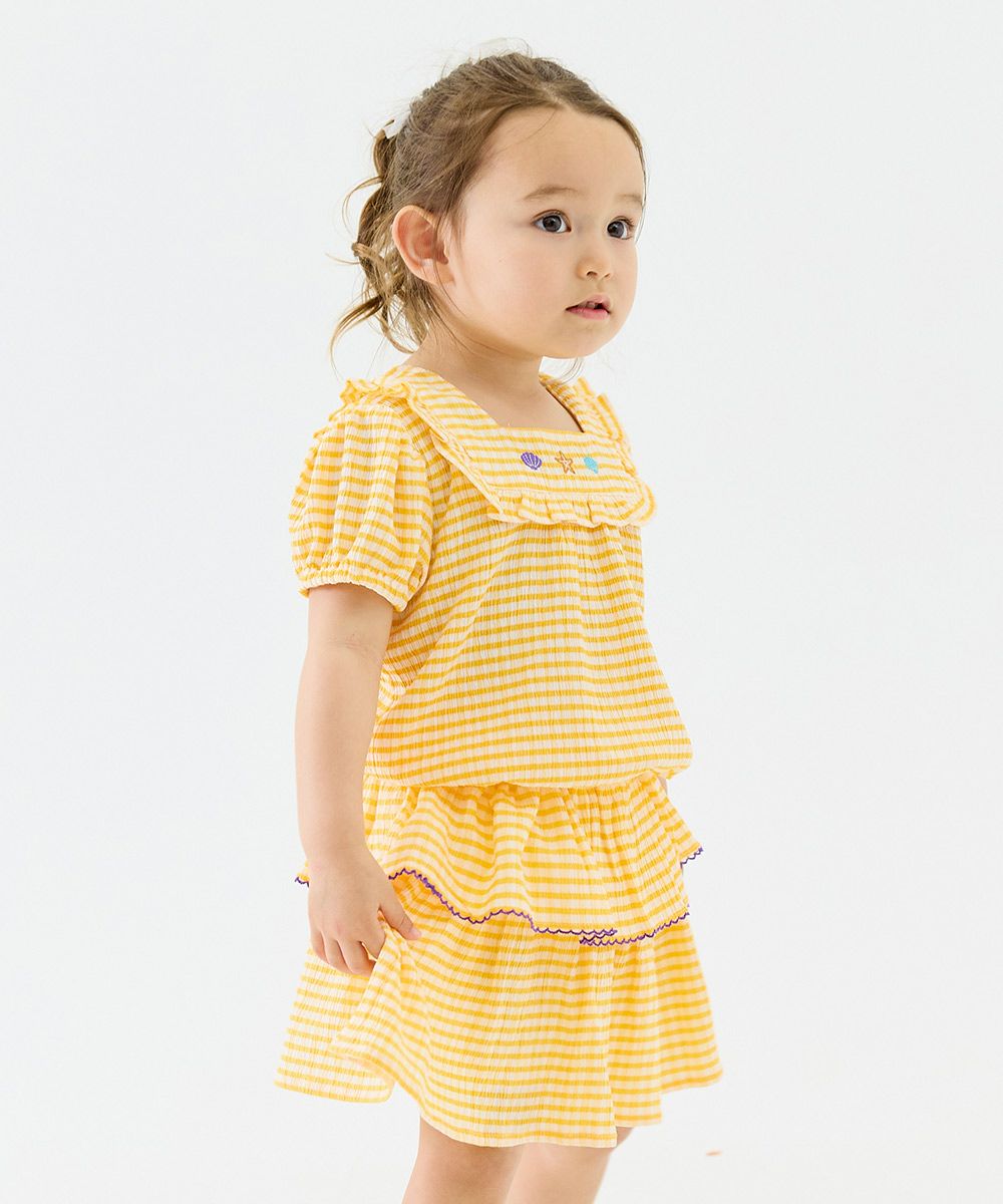 モデル身長：88cm　着用サイズ：100