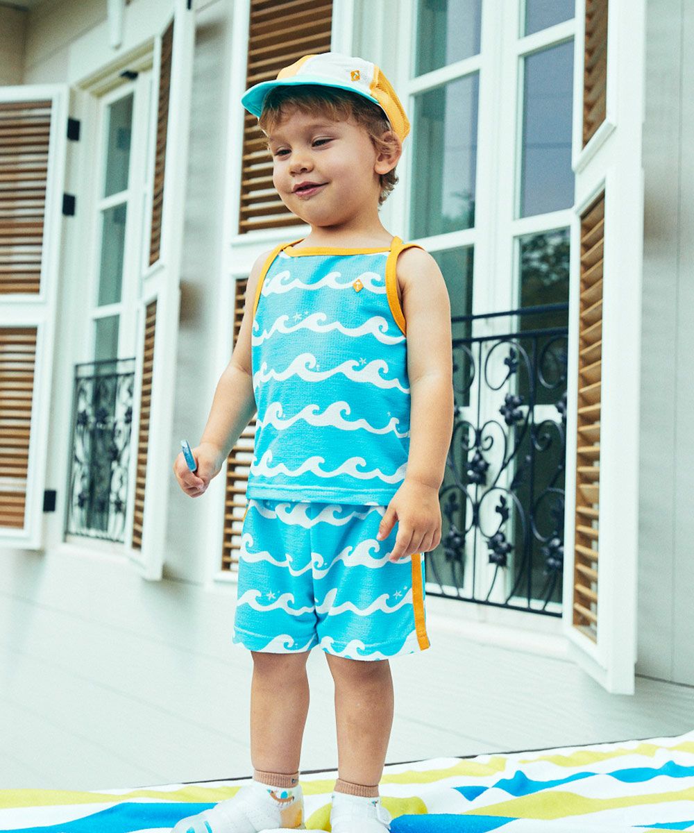 セットアップ】サマーオーシャントップス＆パンツ | おしゃれな子供服