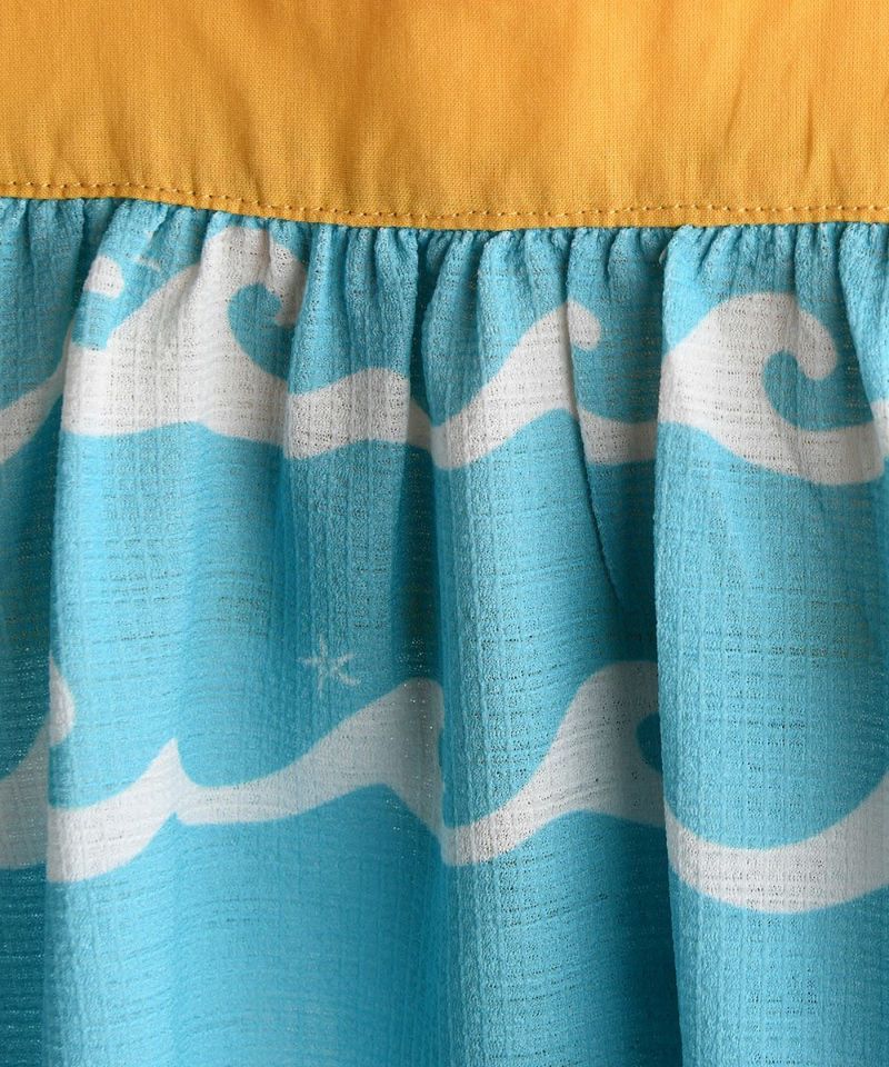 MILK 海洋モチーフ ノースリーブワンピース サマーオーシャンノースリーブワンピース | おしゃれな子供服