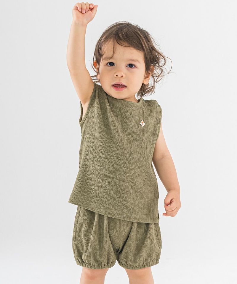 モデル身長：80cm　着用サイズ：90