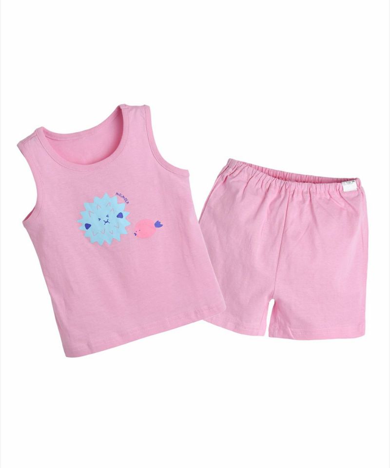セットアップ】マリンノースリーブトップス＆パンツ