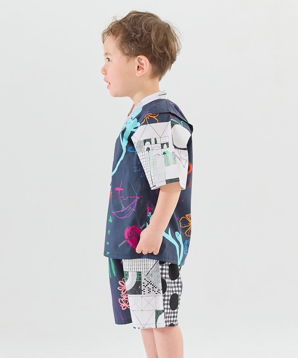 モデル身長：100cm　着用サイズ：110