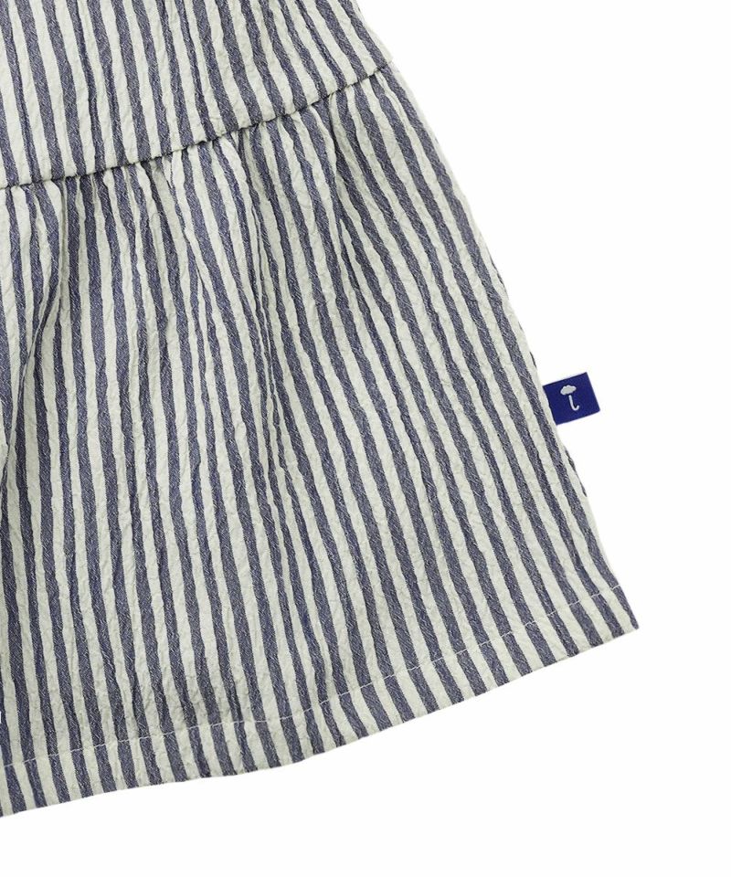 日本限定】ストレッチサッカーストライプワンピース | おしゃれな子供