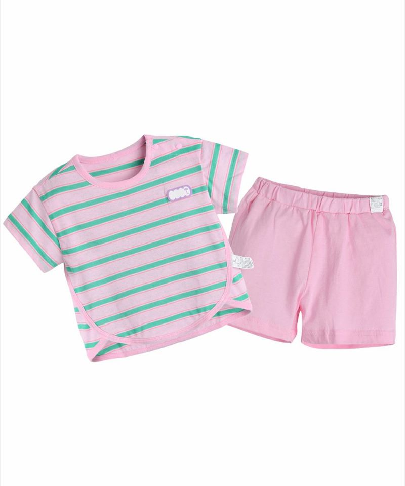 セットアップ】ルーズ半袖トップス＆パンツ | おしゃれな子供服