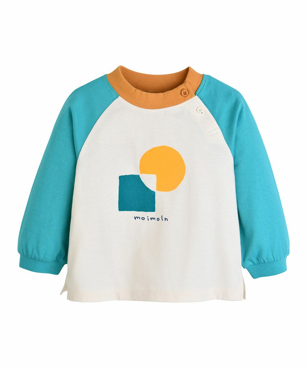 サークルラグラン長袖Tシャツ | おしゃれな子供服 moimoln（モイモルン