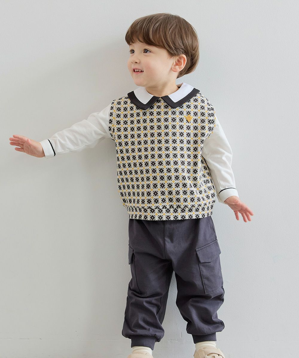 モデル身長：93cm　着用サイズ：100