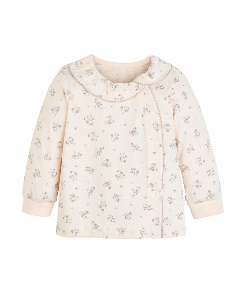 ルームウェア】ミニフラワー長袖トップス＆パンツ | おしゃれな子供服