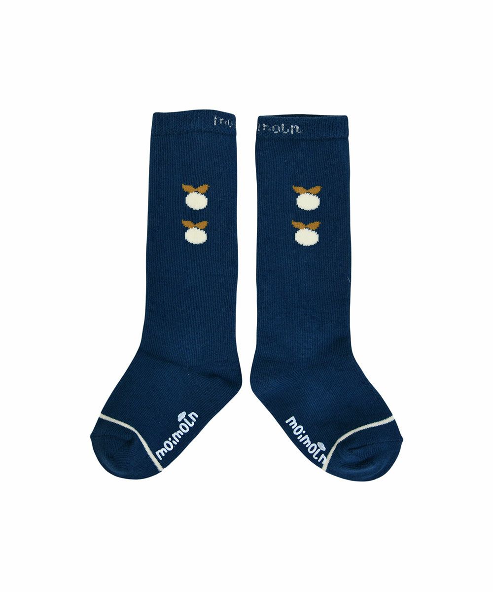 ブルーベリーロングソックス | おしゃれな子供服 moimoln（モイモルン