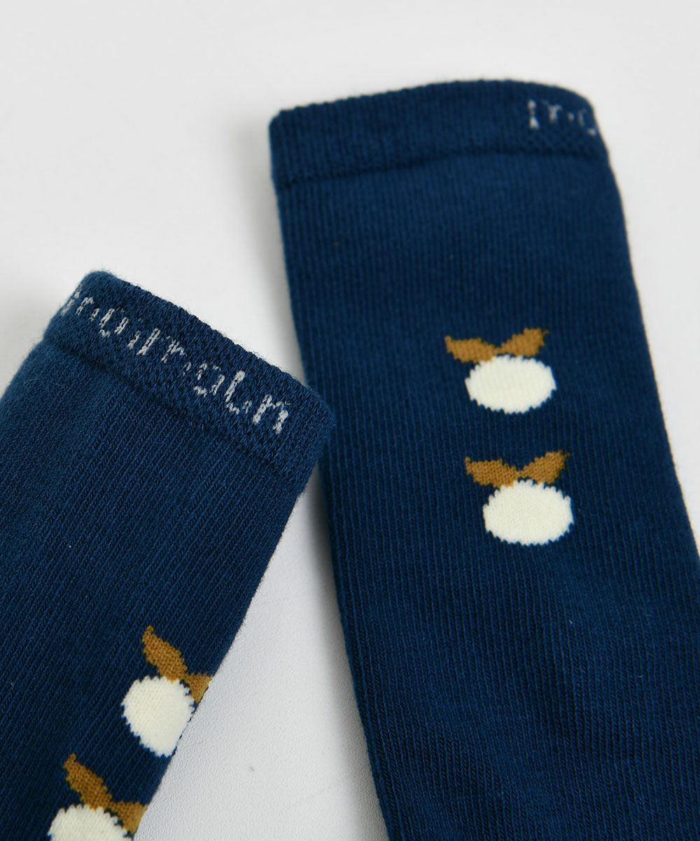 ブルーベリーロングソックス | おしゃれな子供服 moimoln（モイモルン