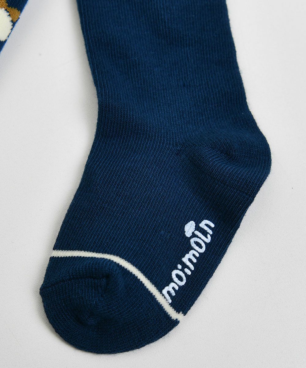 ブルーベリーロングソックス | おしゃれな子供服 moimoln（モイモルン