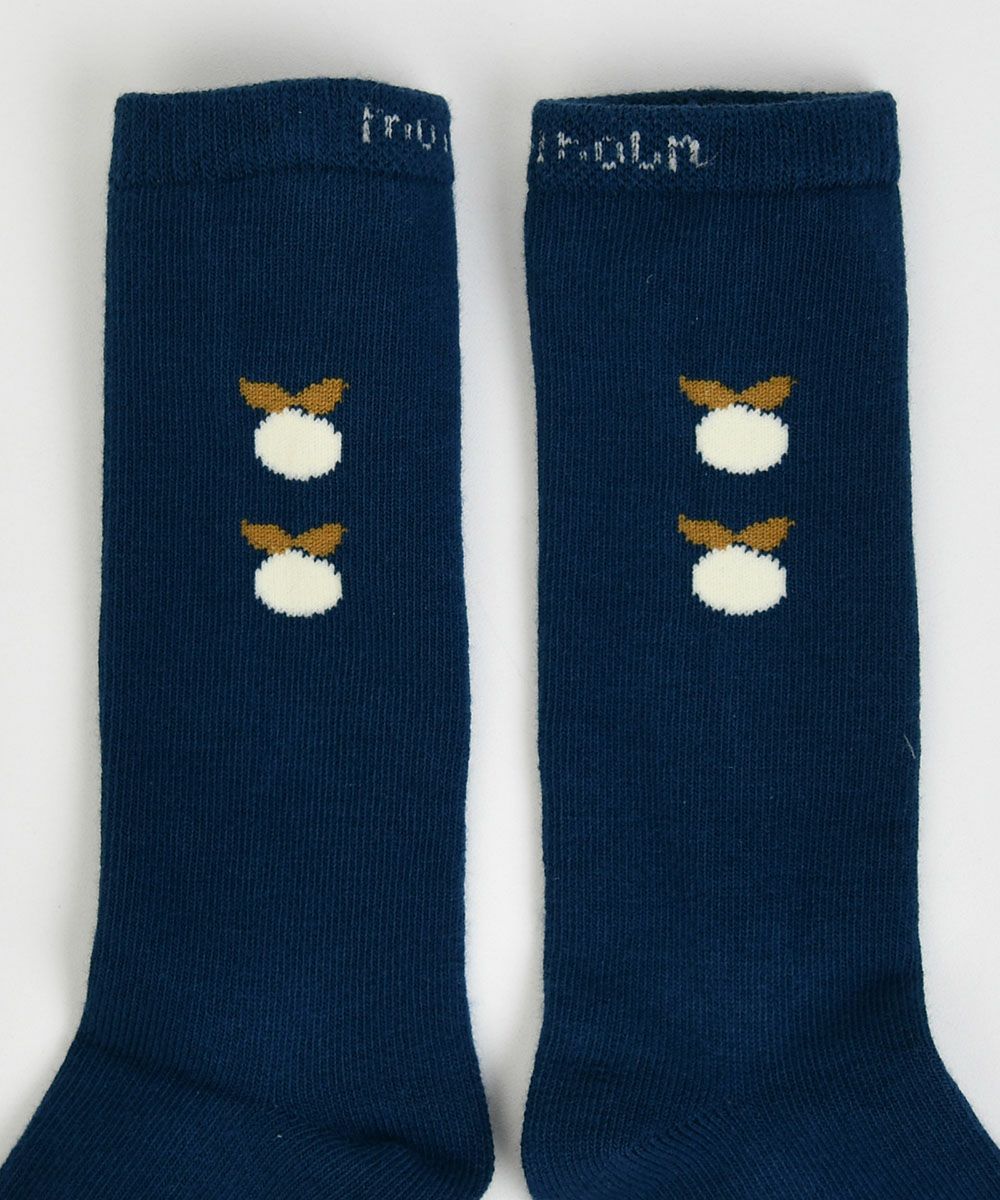 ブルーベリーロングソックス | おしゃれな子供服 moimoln（モイモルン