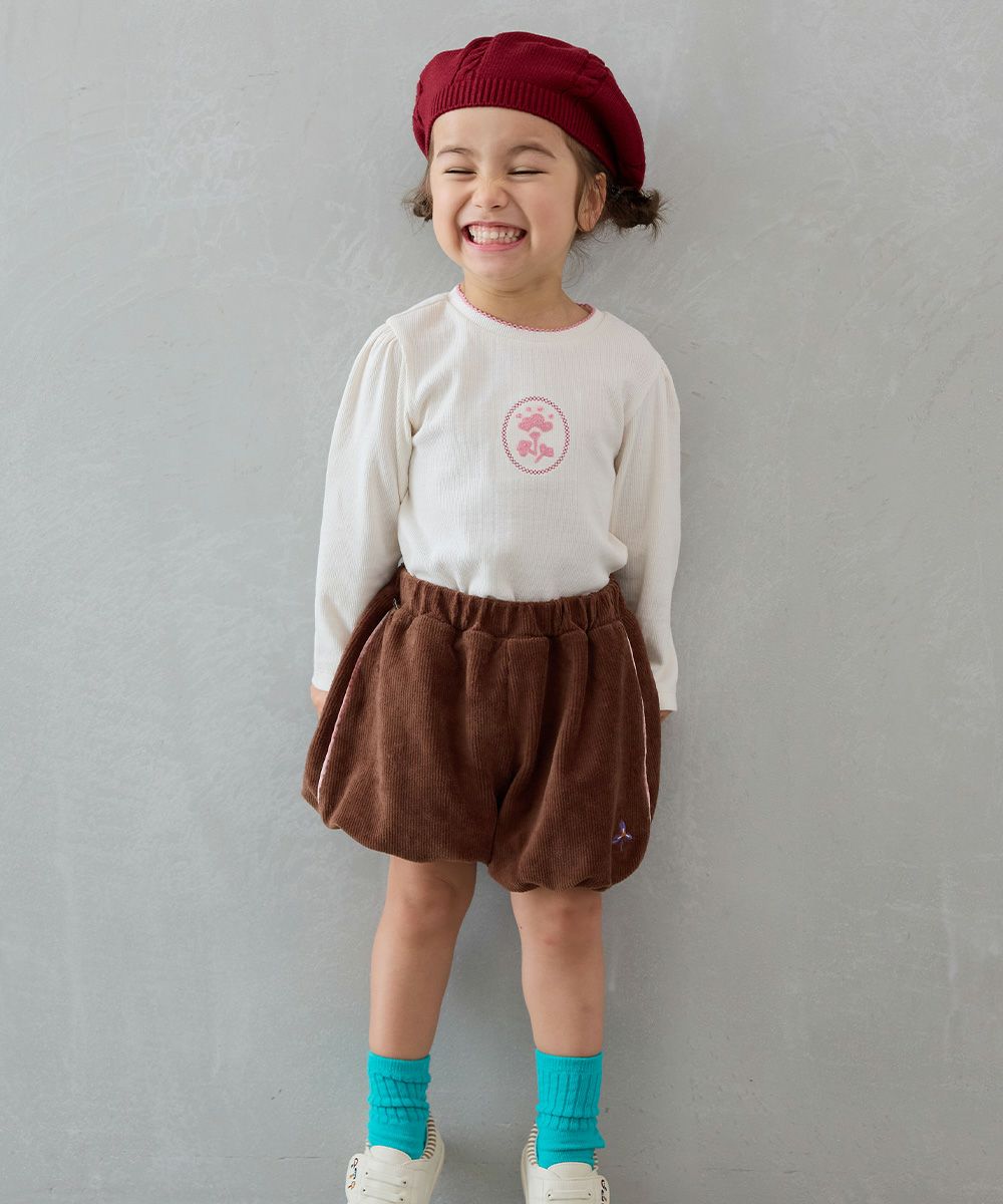 モデル身長：92cm　着用サイズ：100