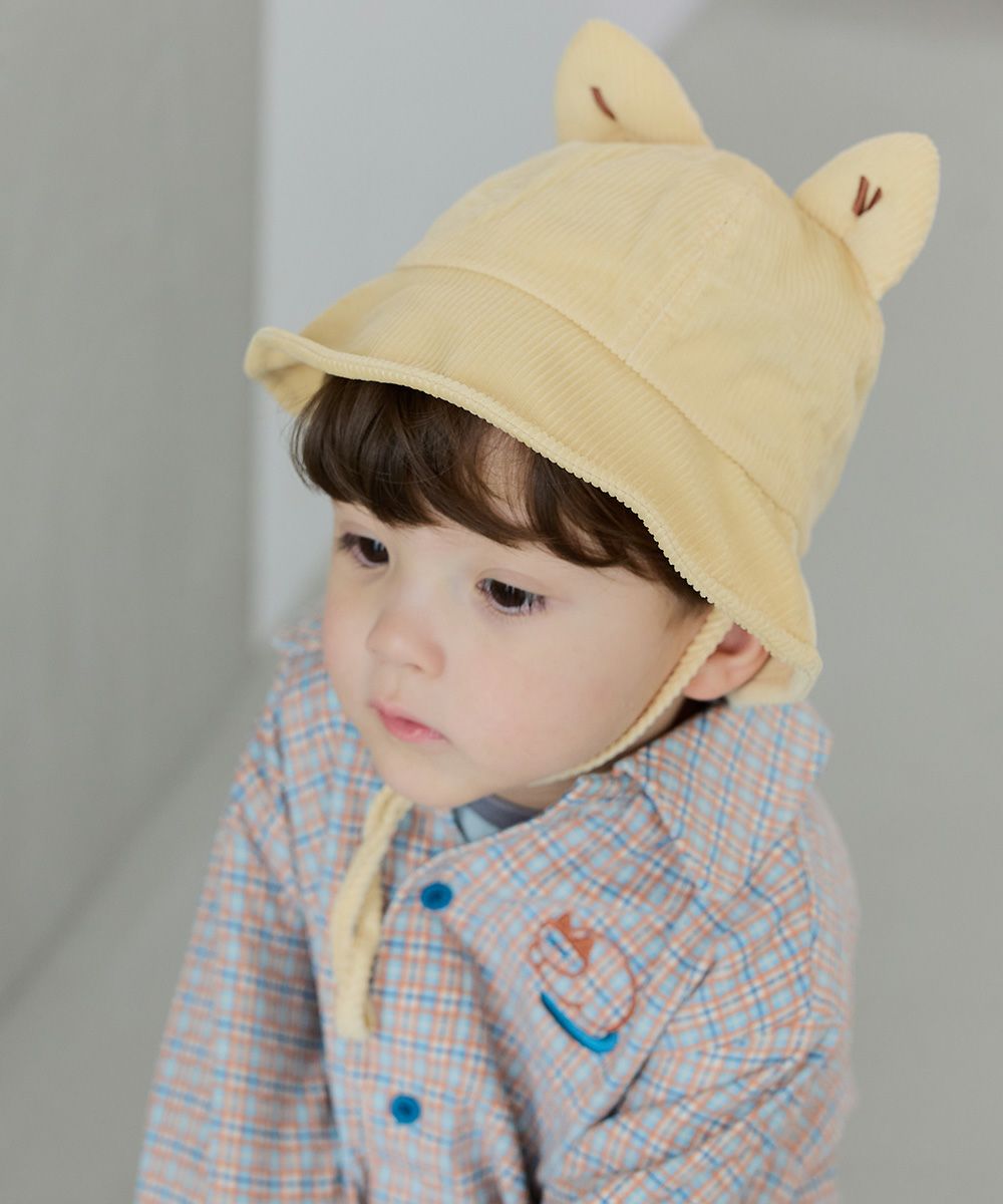 モデル身長：92cm　帽子着用サイズ：50