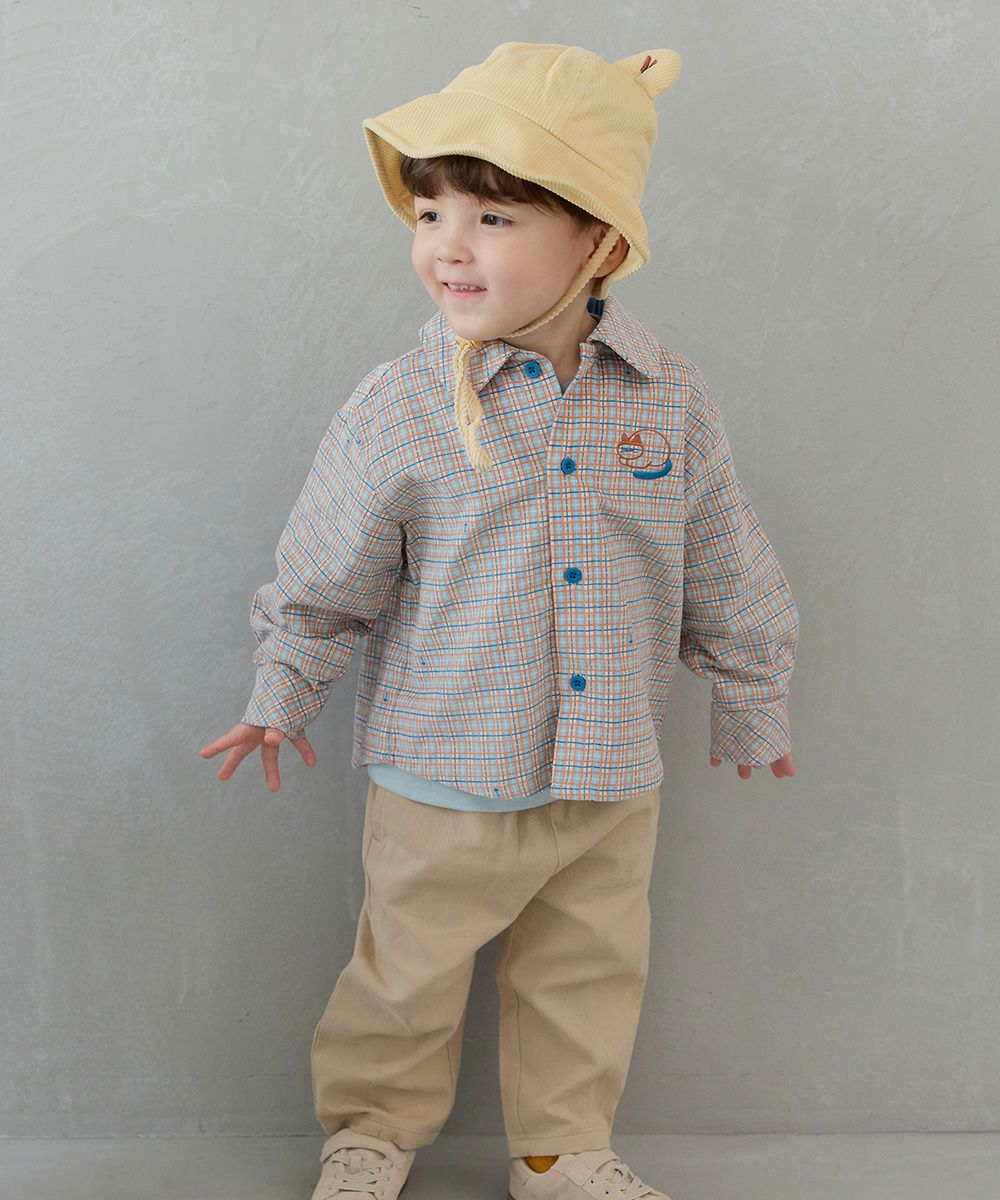 モデル身長：92cm　帽子着用サイズ：50