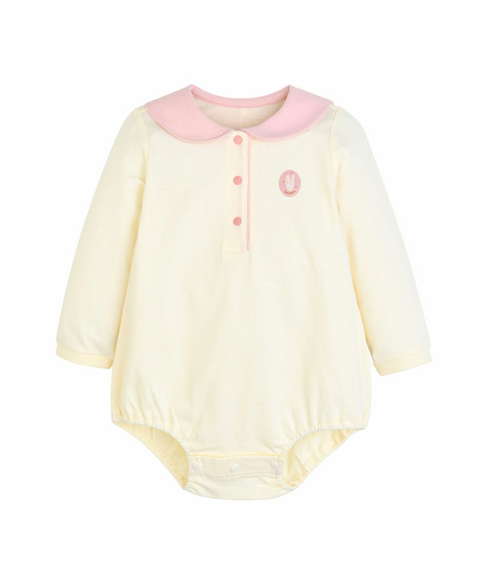 ラビットカラーロンパース | おしゃれな子供服 moimoln（モイモルン