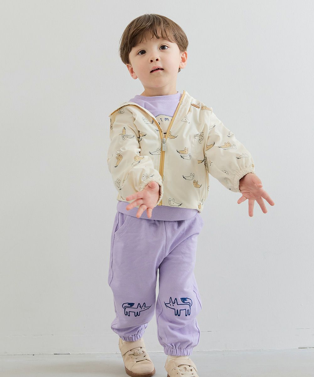 モデル身長：93cm　着用サイズ：100