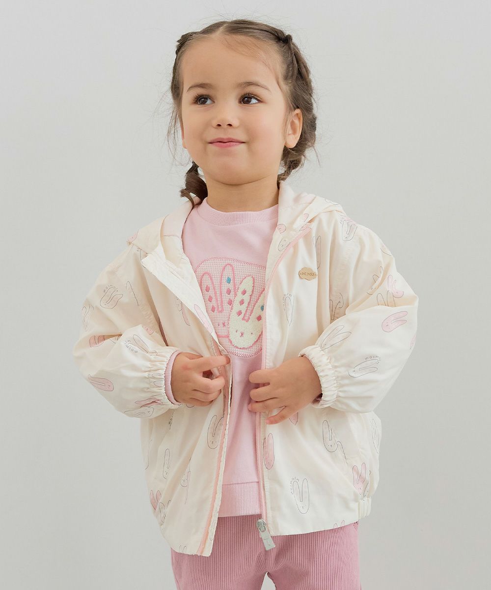 モデル身長：92cm　着用サイズ：100