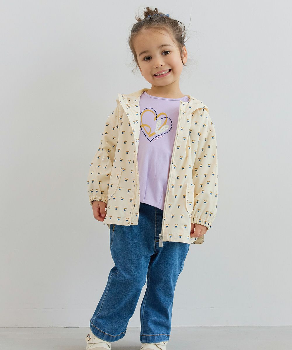 モデル身長：92cm　着用サイズ：100