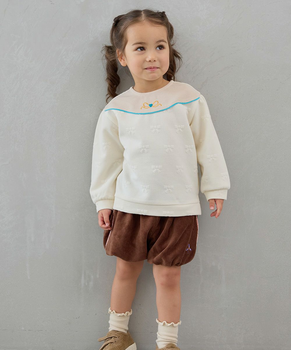 モデル身長：92cm　着用サイズ：100