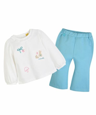 モイモルン　moimoln 90サイズまとめ売り moimoln(モイモルン)☆ ベビージェティブルーチェックSET 子供服