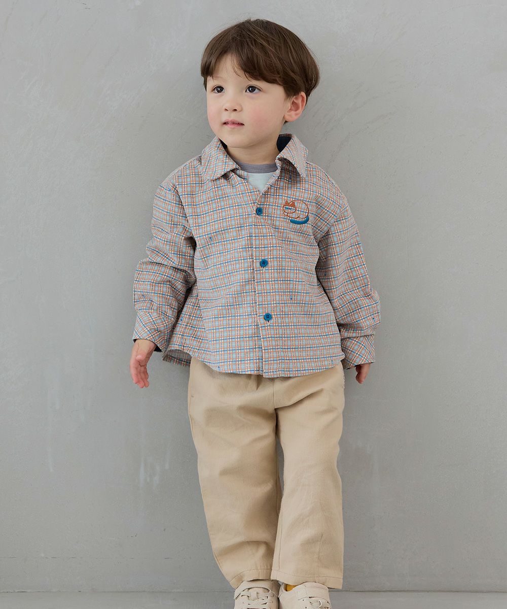 モデル身長：93cm　着用サイズ：100