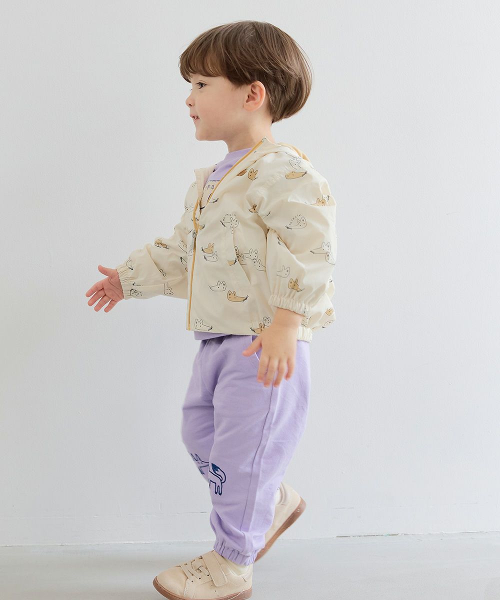 モデル身長：93cm　着用サイズ：100