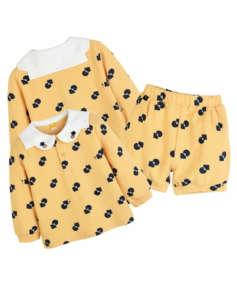 セットアップ】サークル長袖トップス＆ブルマパンツ | おしゃれな子供