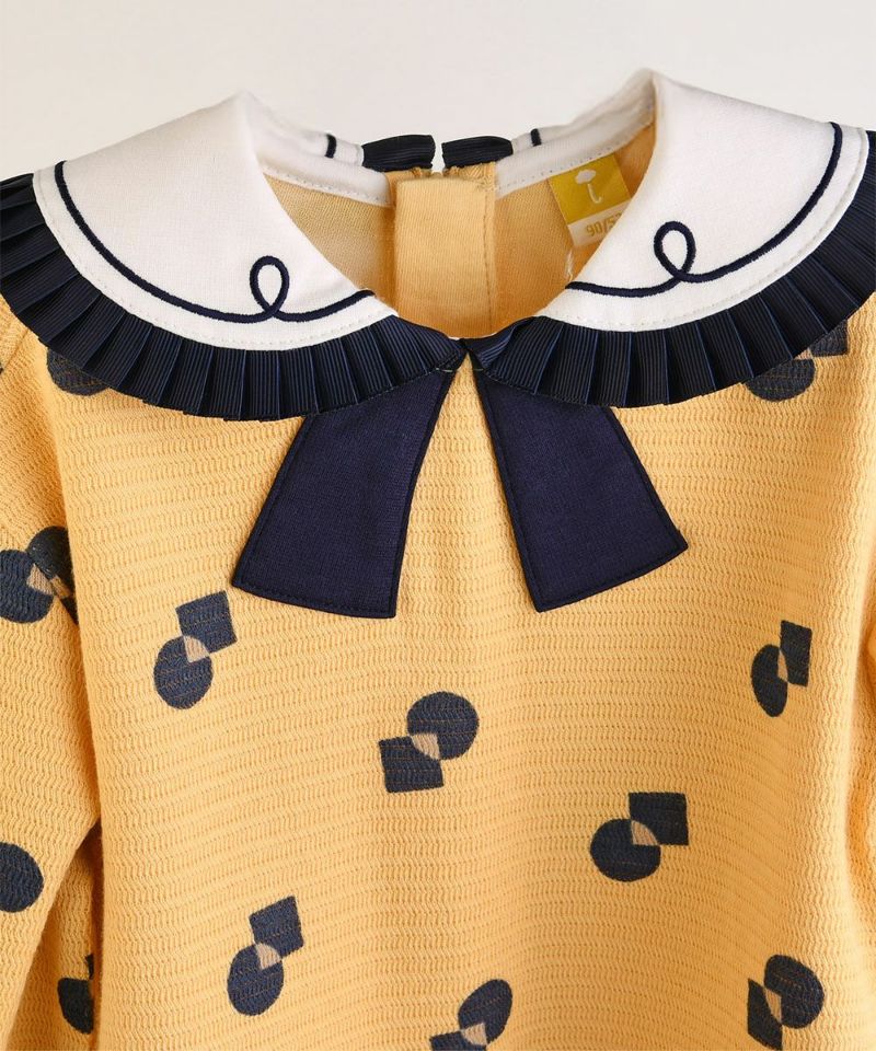 サークルジャカードワンピース | おしゃれな子供服 moimoln