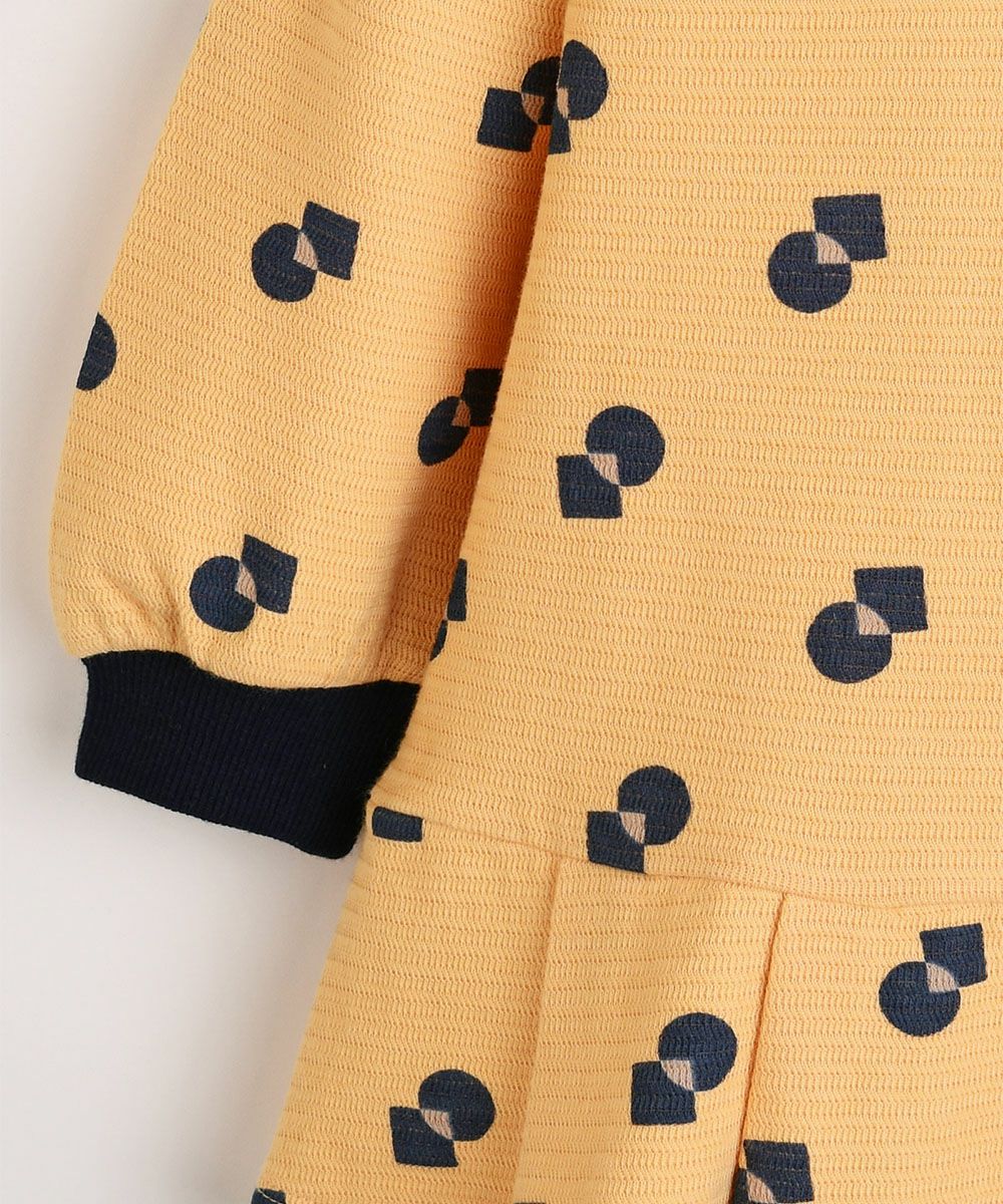 サークルジャカードワンピース | おしゃれな子供服 moimoln