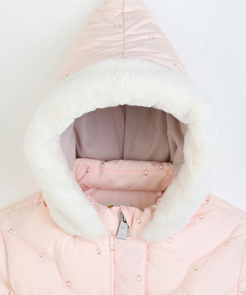 ボエットフリルダウンジャケット | おしゃれな子供服 moimoln