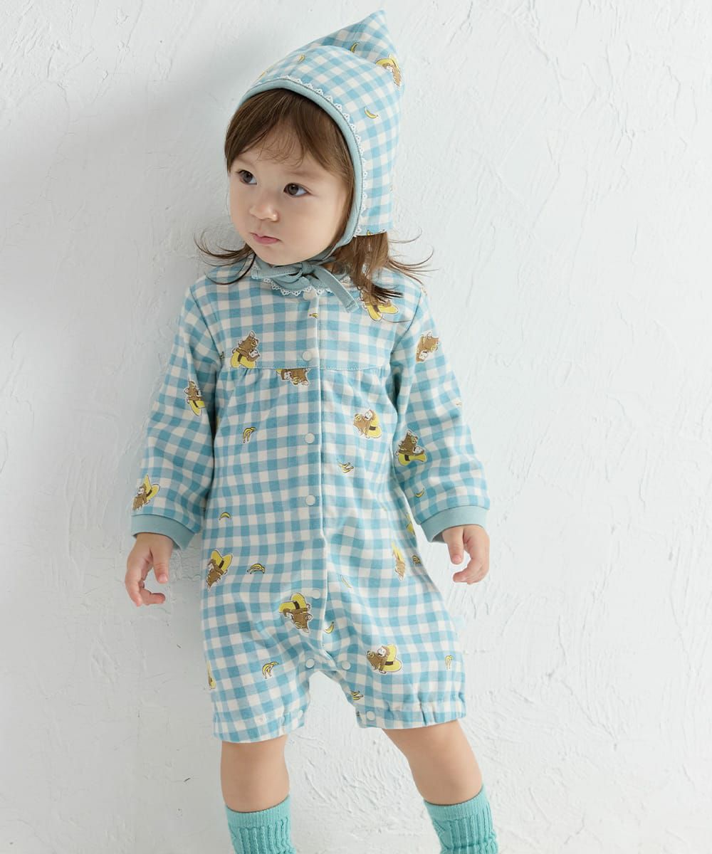 モデル身長：79cm　着用サイズ：80