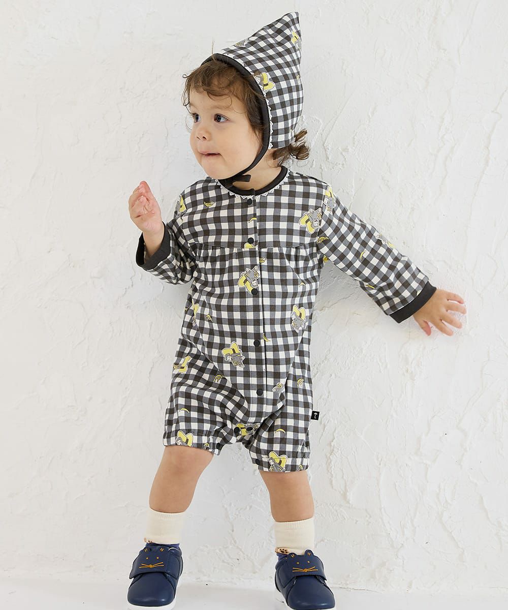 モデル身長：81cm　着用サイズ：80