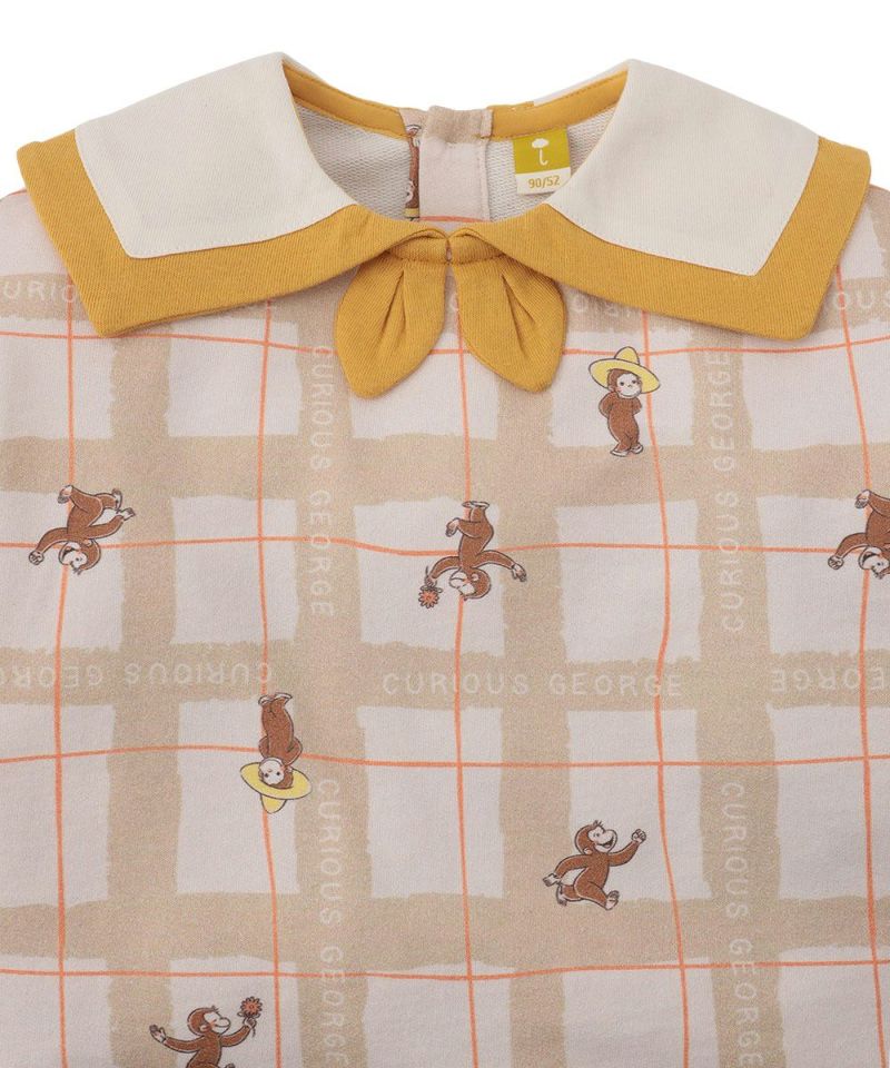 おさるのジョージ X moimoln】ストリートチェックセットアップ