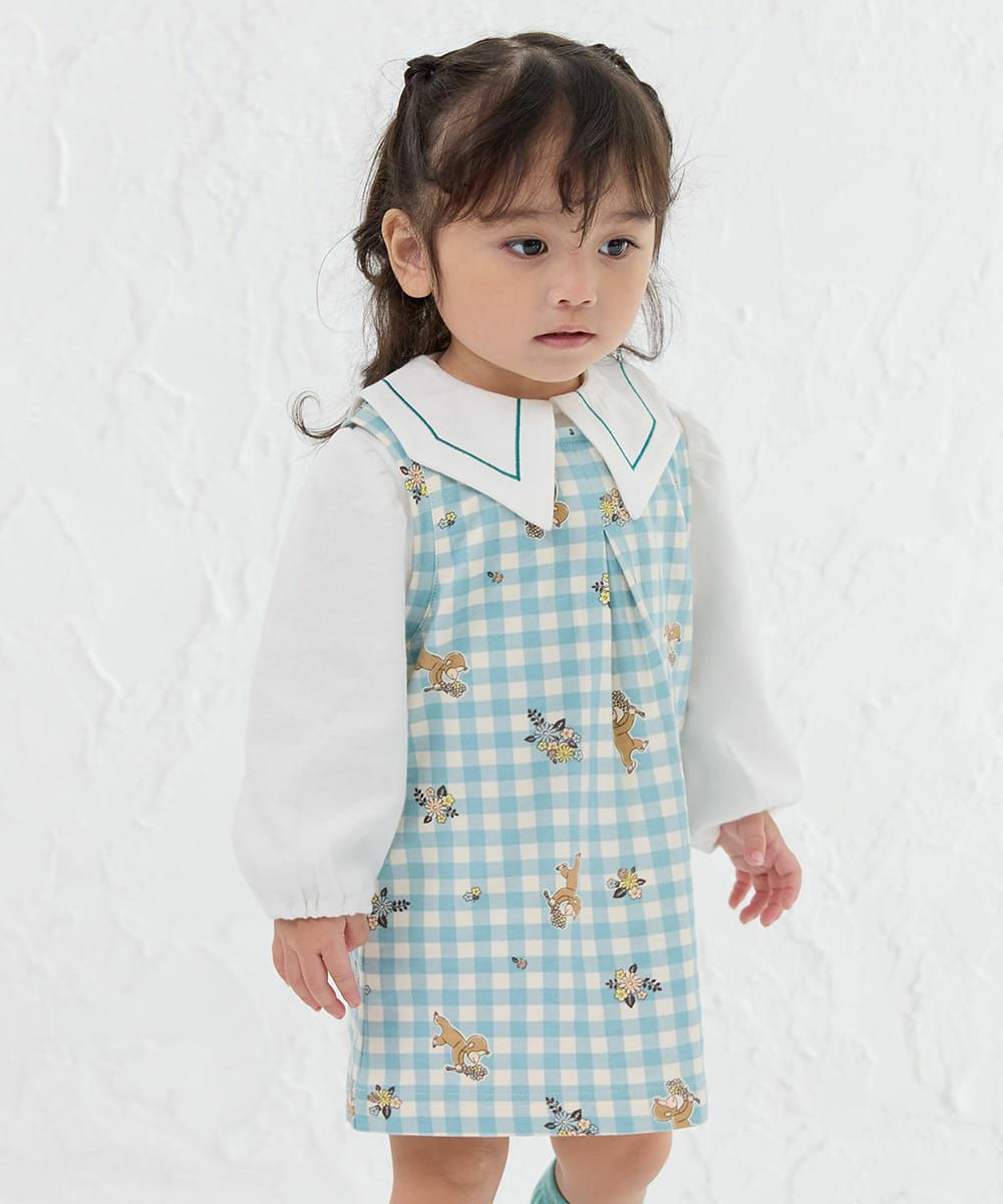 モデル身長：85cm　着用サイズ：90