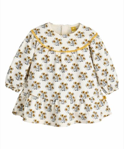 2点セット】レトロフラワーロンパース＆レーススタイ | おしゃれな子供