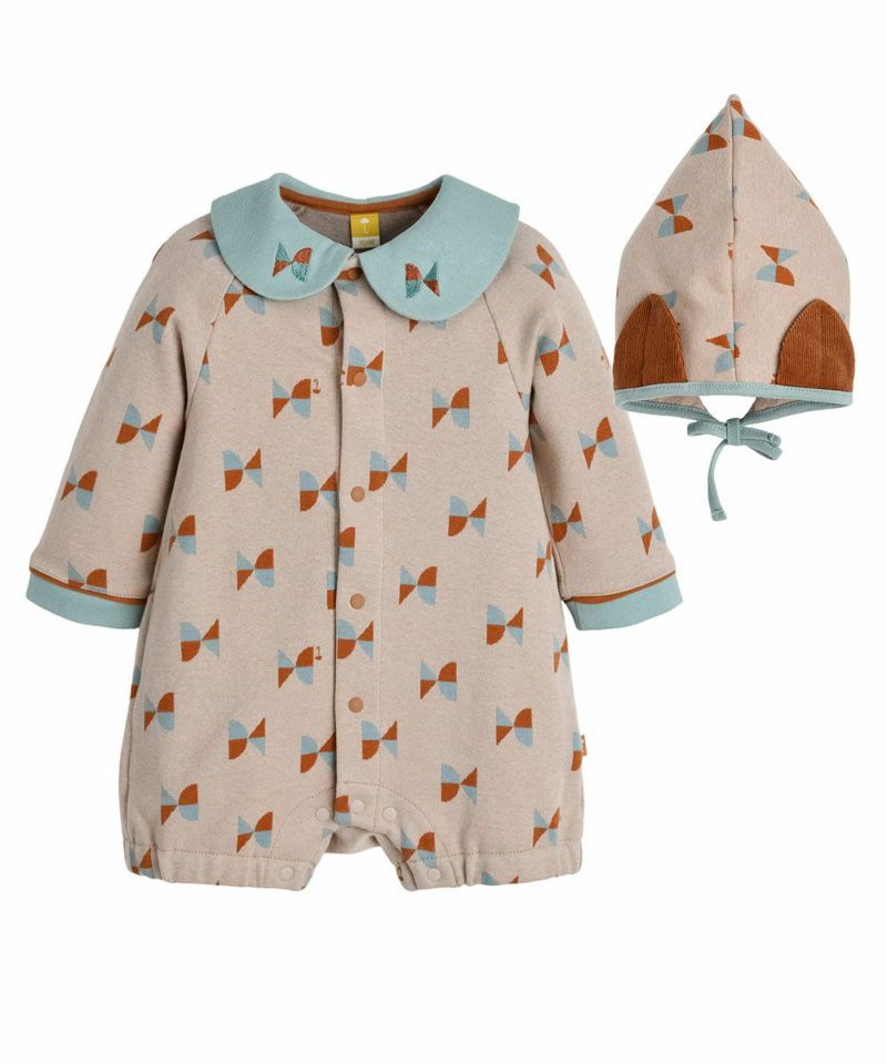 2点SET】キャンディカバーオール＆帽子 | おしゃれな子供服 moimoln