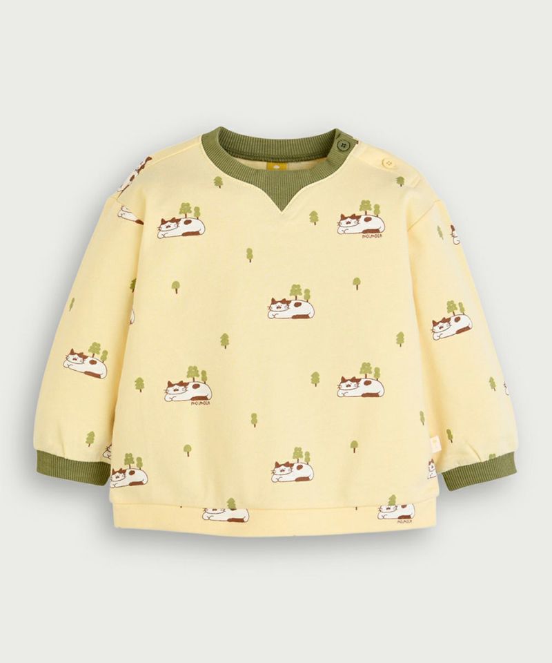 セットアップ】アニマル長袖トップス＆パンツ | おしゃれな子供服