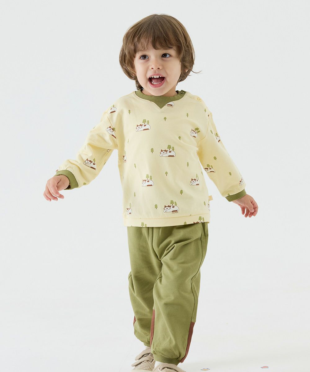 モデル身長：92cm　着用サイズ：100