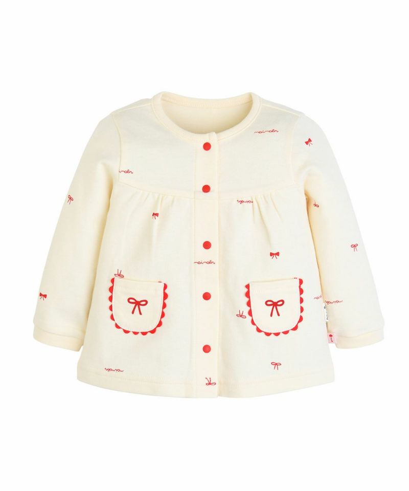 ルームウェア】レッドリボン長袖トップス＆パンツ | おしゃれな子供服