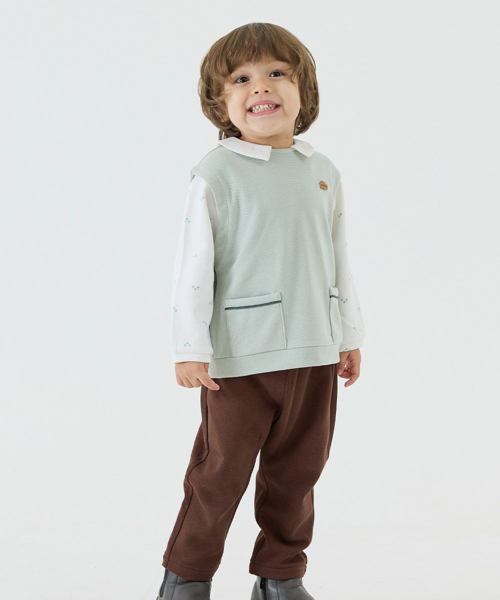 モデル身長：92cm　着用サイズ：100