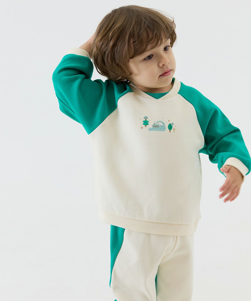 モデル身長：92cm　着用サイズ：100