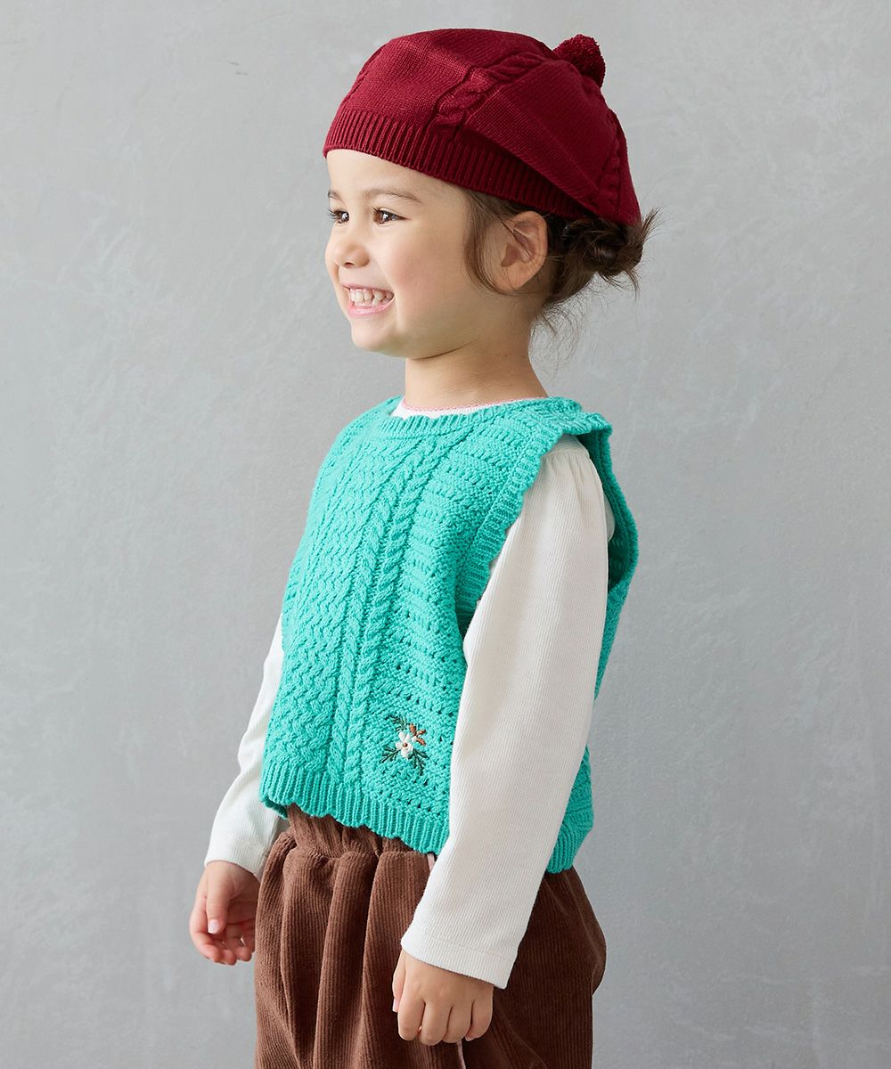 モデル身長：92cm　着用サイズ：100