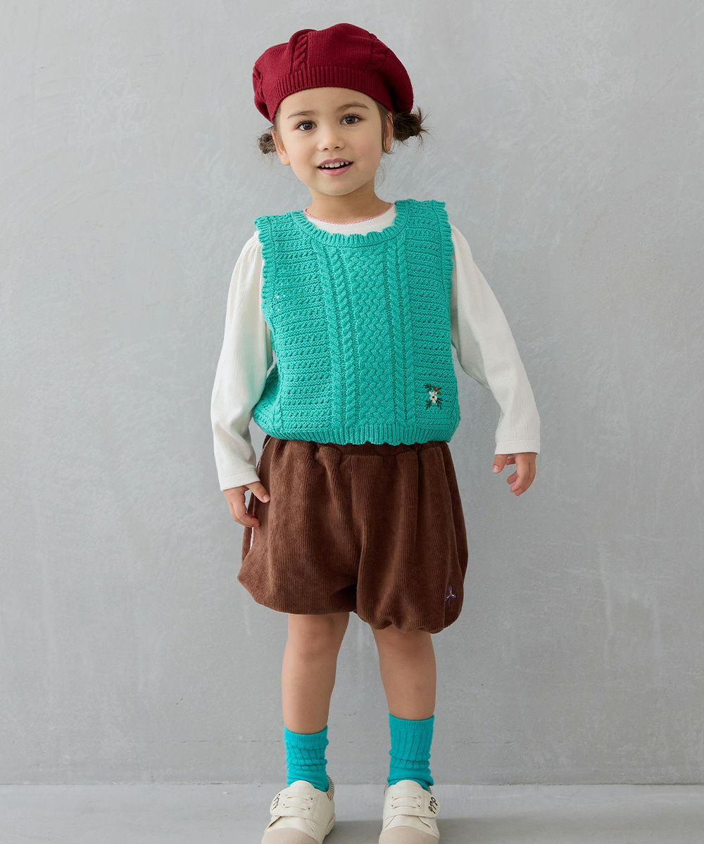 モデル身長：92cm　着用サイズ：100