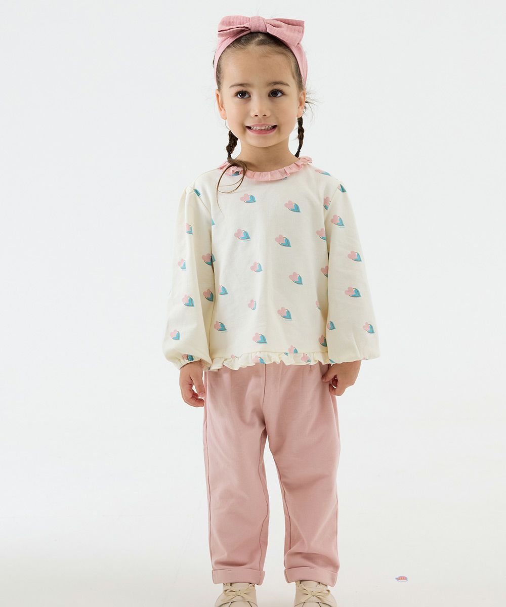 モデル身長：92cm　着用サイズ：100