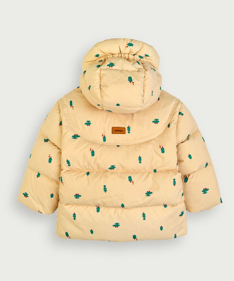 クラウドフード付きダックダウンジャケット | おしゃれな子供服
