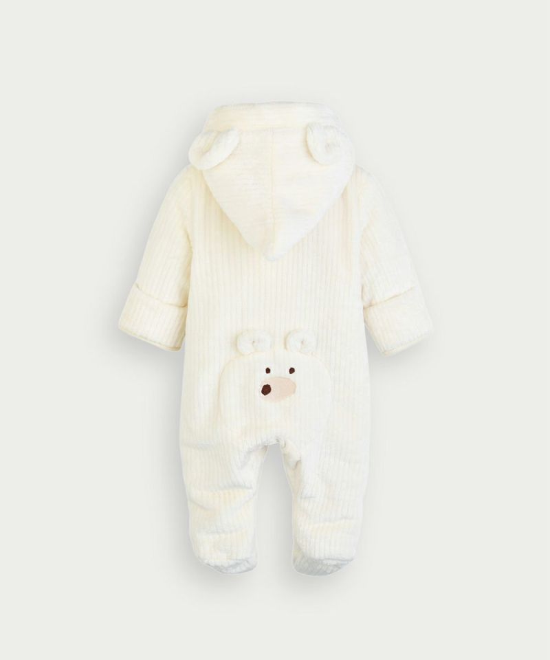 ベアポイントクマ耳付きフードカバーオール | おしゃれな子供服