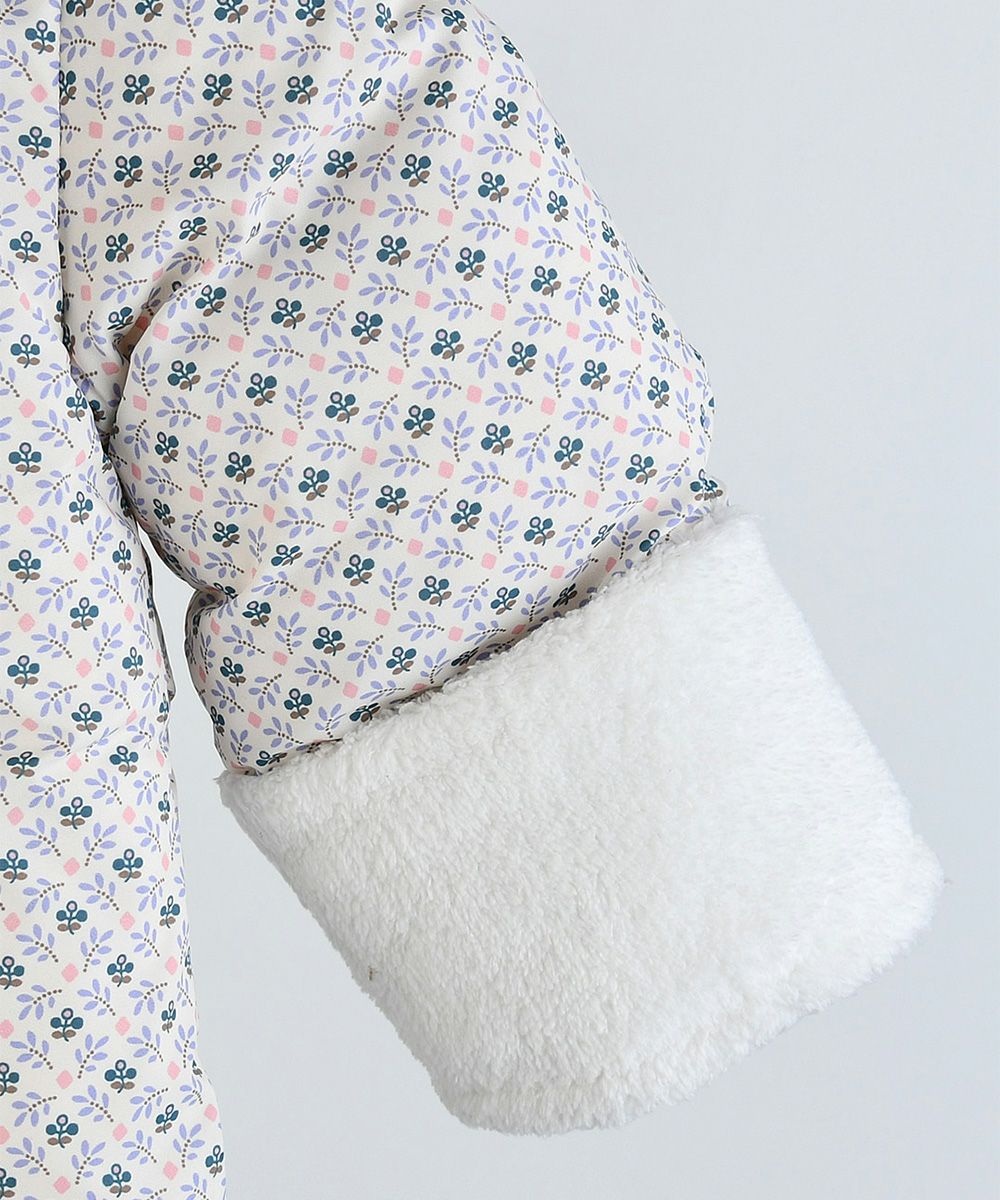 総柄フード付きパデットカバーオール | おしゃれな子供服 moimoln