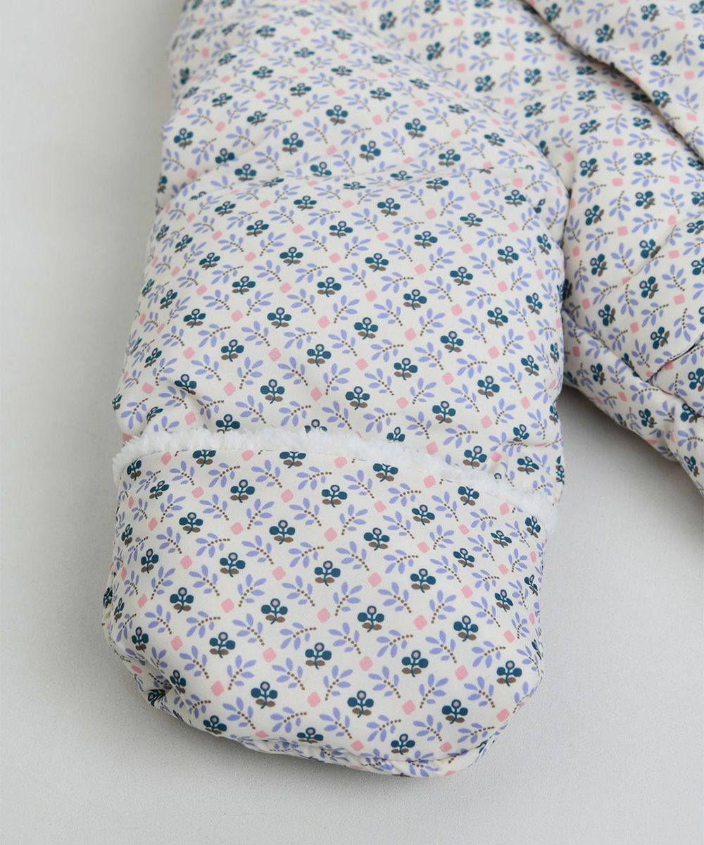 総柄フード付きパデットカバーオール | おしゃれな子供服 moimoln